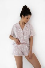 Piżama Sensis Agatha kr/r S-XL rozpinana - Image 4