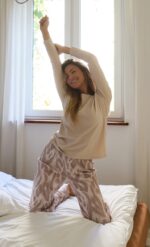 Piżama Mefemi Noelia PW85 dł/r S-2XL