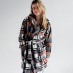 Szlafrok De Lafense 031 Kocyk S-XL damski