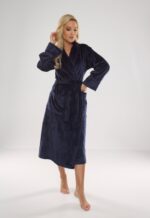 Szlafrok De Lafense 628 Abigail długi M-2XL damski - Image 3