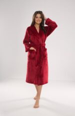 Szlafrok De Lafense 628 Abigail długi M-2XL damski - Image 6