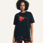 Piżama Henderson Ladies 44497 Elain kr/r S-3XL