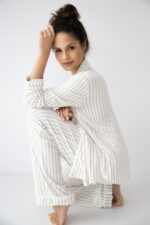 Piżama Sensis Amani dł/r XS-2XL rozpinana - Image 3