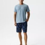 Piżama Atlantic NMP-399 kr/r S-2XL