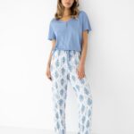 Piżama Sensis Gracelyn kr/r XS-2XL