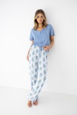 Piżama Sensis Gracelyn kr/r XS-2XL - Image 2