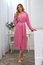 Szlafrok L&L 2620 długi M-2XL - Image 5