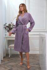 Szlafrok L&L 2620 długi M-2XL - Image 4