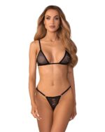 Komplet Obsessive Wet Me Bra & Thong S-XL - Image 4