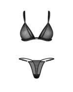 Komplet Obsessive Wet Me Bra & Thong S-XL - Image 5