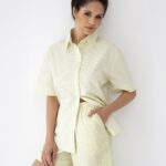 Piżama Sensis Ophelia kr/r S-XL rozpinana