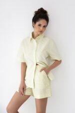 Piżama Sensis Ophelia kr/r S-XL rozpinana