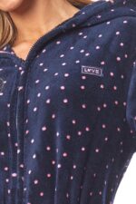 Chalatas L&L 9156 ZPPR, ilgas moteriškas, S-2XL