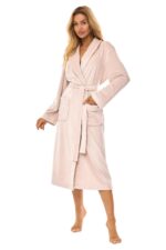 Moteriškas ilgas chalatas L&L 2510 Aura, S-XL dydžiai - Image 7