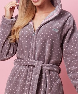 Moteriškas chalatas L&L 7119 ZPPR S-2XL - Image 3