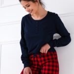 Pižama Sensis Bonnie ilgomis rankovėmis S-XL
