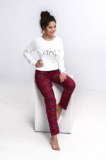 Piżama Sensis Maribel Interlock/Flanela dł/r Christmas S-XL - Image 5