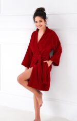 Szlafrok Sensis Rolling Red S-XL - Image 3