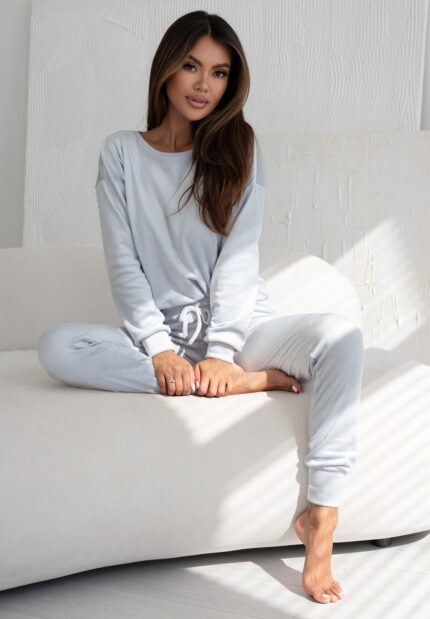 Piżama Sensis Silver Dres Homewear dł/r Angora Soft M-XL