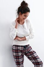Piżama Sensis Mollie Interlock/Flanela dł/r S-XL - Image 3