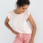 Pižama Sensis Elena trumpomis rankovėmis S-XL