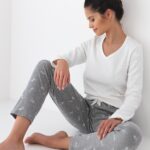 Pižama Sensis Hattie ilgomis rankovėmis S-XL