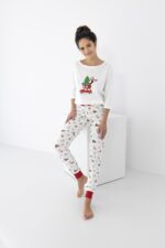 Piżama Sensis Lillian 3/4 Christmas S-XL - Image 3
