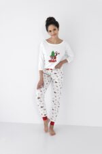 Piżama Sensis Lillian 3/4 Christmas S-XL
