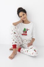 Piżama Sensis Lillian 3/4 Christmas S-XL - Image 2