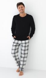 Piżama Sensis Charles dł/r M-XL męska - Image 4