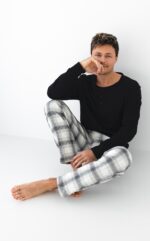 Piżama Sensis Charles dł/r M-XL męska - Image 6