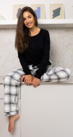 Piżama Sensis Blanche dł/r S-XL - Image 6