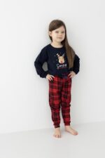 Piżama Sensis Lucy Kids Girl dł/r Christmas 134-152