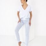 Pižama Sensis Evelina trumpomis rankovėmis S-XL