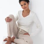 Pižama Sensis Dinah ilgomis rankovėmis, S-XL