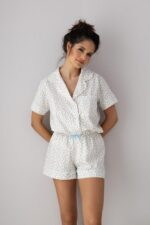 Piżama Sensis Amalia kr/r S-XL rozpinana - Image 8