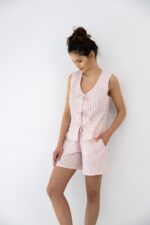 Sensis Felicity pižama, pilka/rožinė, S-XL - Image 6