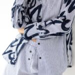 Pižama Sensis Hallie ilgomis rankovėmis S-XL, susegama