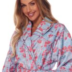 Chalatas L&L 2216 Fida ilgas S-2XL moteriškas