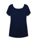 Pižamos marškinėliai Mefemi Mix&Match Margot vienspalviai S-2XL - Image 3