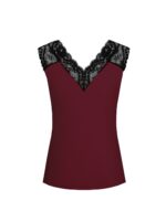 Pižamos marškinėliai Mefemi Mix&Match Margot nėriniuoti S-2XL - Image 5