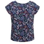 Pižamos marškinėliai Mefemi Mix&Match Margot raštuoti S-2XL