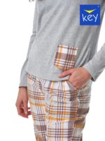 Pižama Key LNS 458 B23 Flanela S-XL moteriška - Image 3