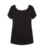Pižamos marškinėliai Mefemi Mix&Match Margot vienspalviai S-2XL - Image 4