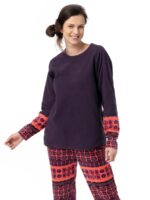 Pižama Key LHS 336 B23 ilgomis rankovėmis S-XL moteriška - Image 3