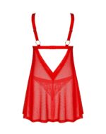 Komplektas Obsessive Elianes babydoll naktinukai XS-2XL - Image 4