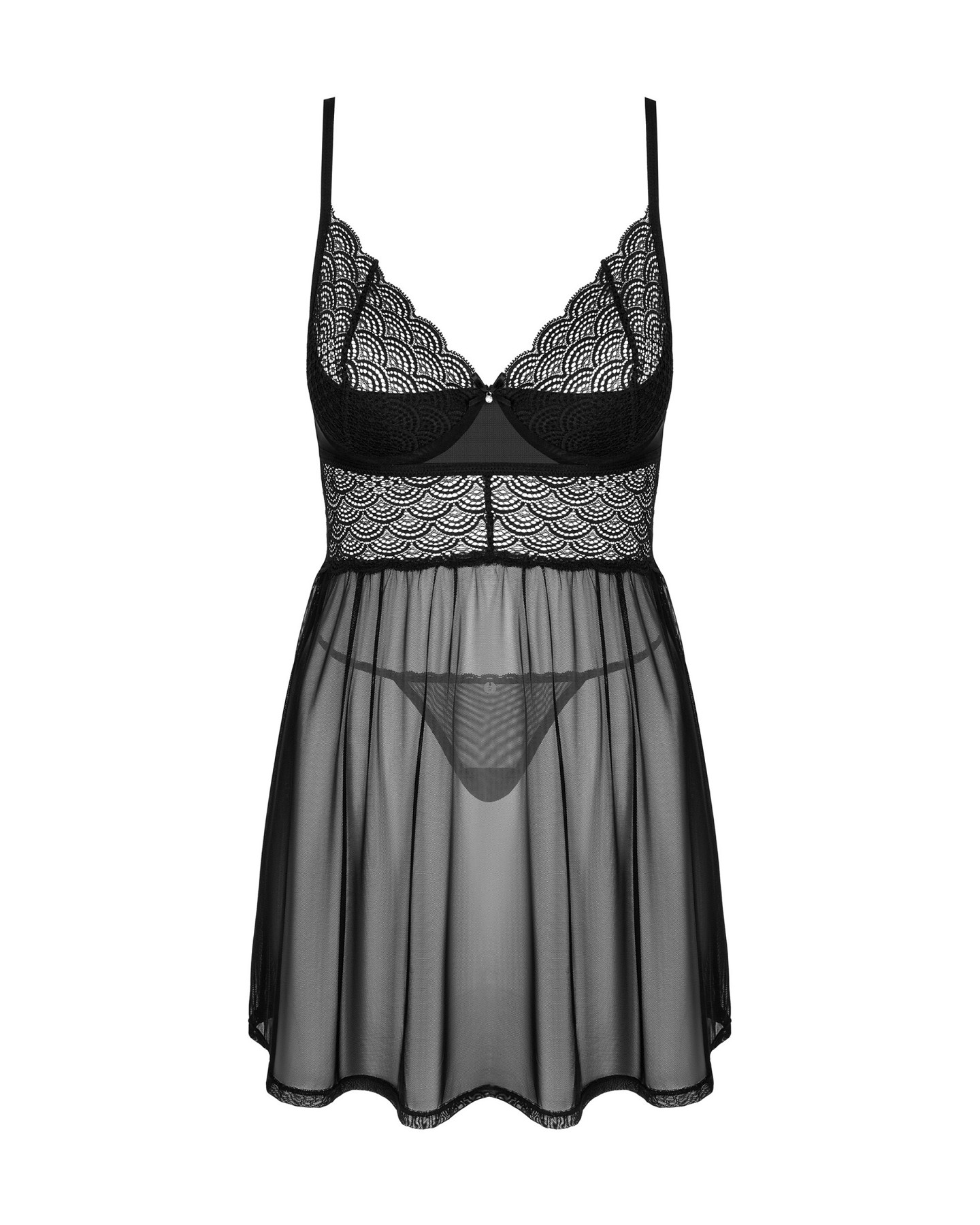 350748.jpg Naktinukai Obsessive Chemeris babydoll XS-2XL - Image 1