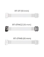 Ramiączko Julimex RT 07 silikoninė petnešėlė ant kaklo su metaliniu segtuku 10 mm - Image 2