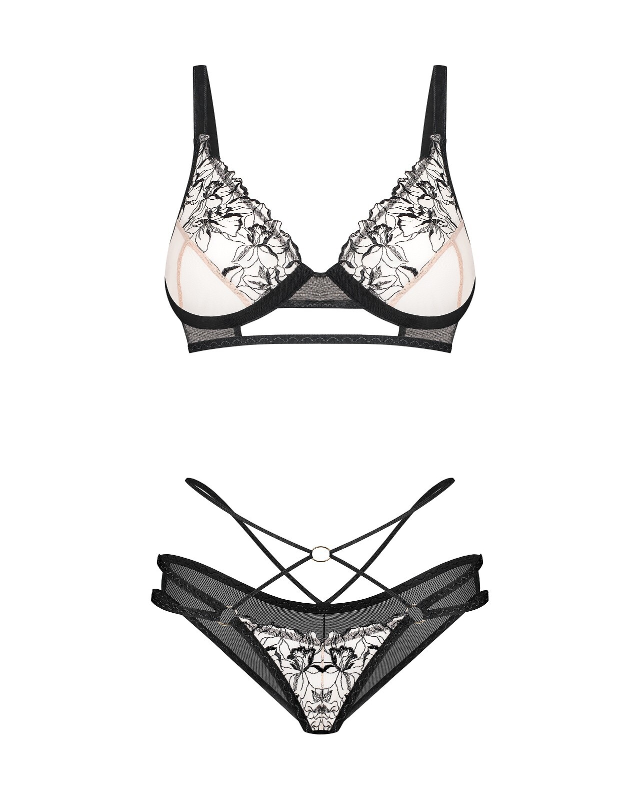 367907.jpg Komplektas Obsessive Vila Blanes XS-2XL - Image 1