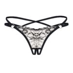Stringai Obsessive Vila Blanes atviru tarpkoju XS-2XL